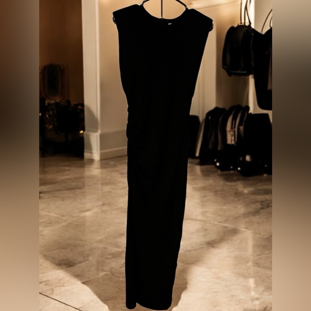 Zara NWT black cocktail dress S